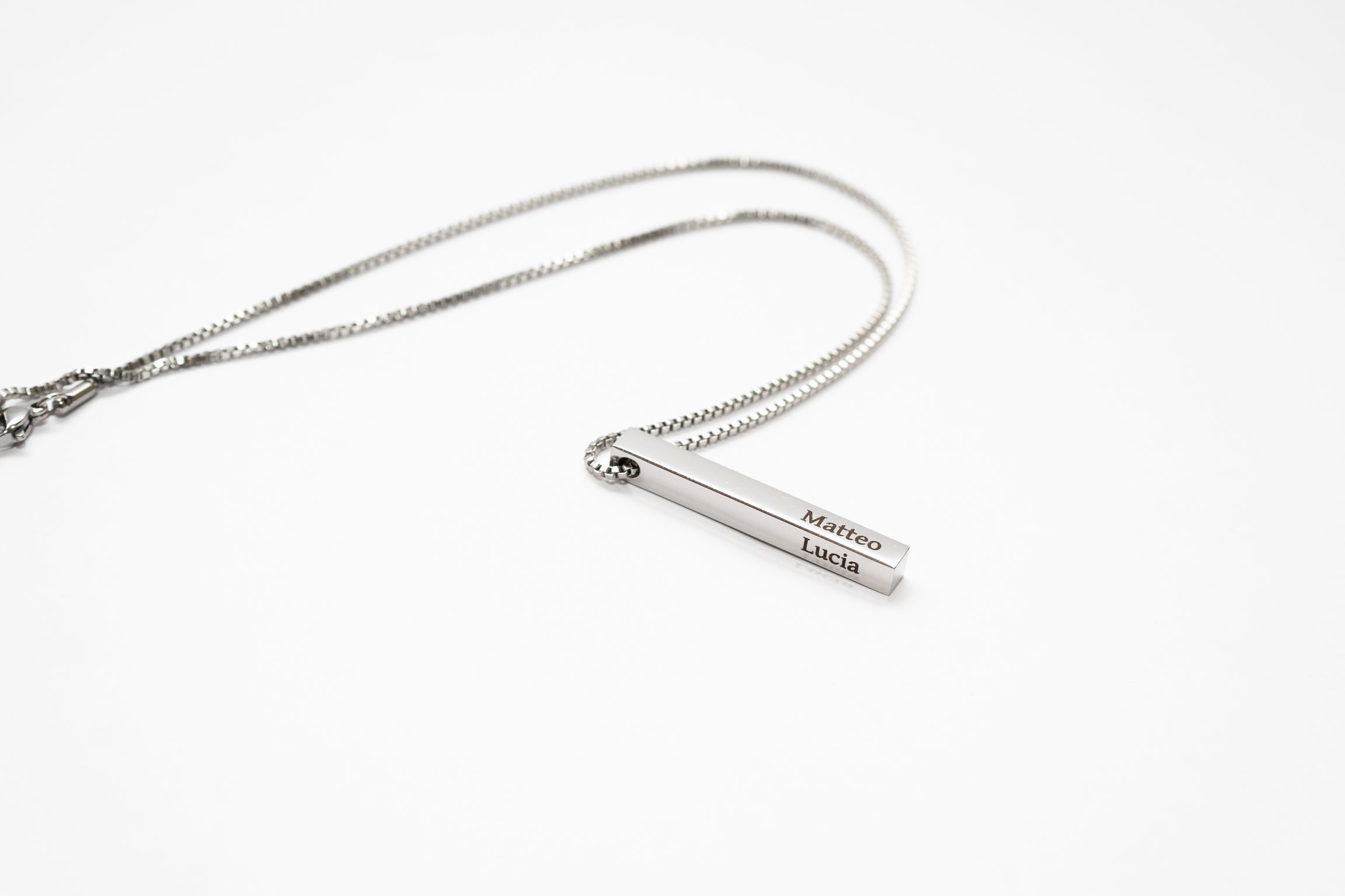 Annmors Ciondolo Personalizzato Con Nome In Argento 925 - Gioiello Regalo Per Donna