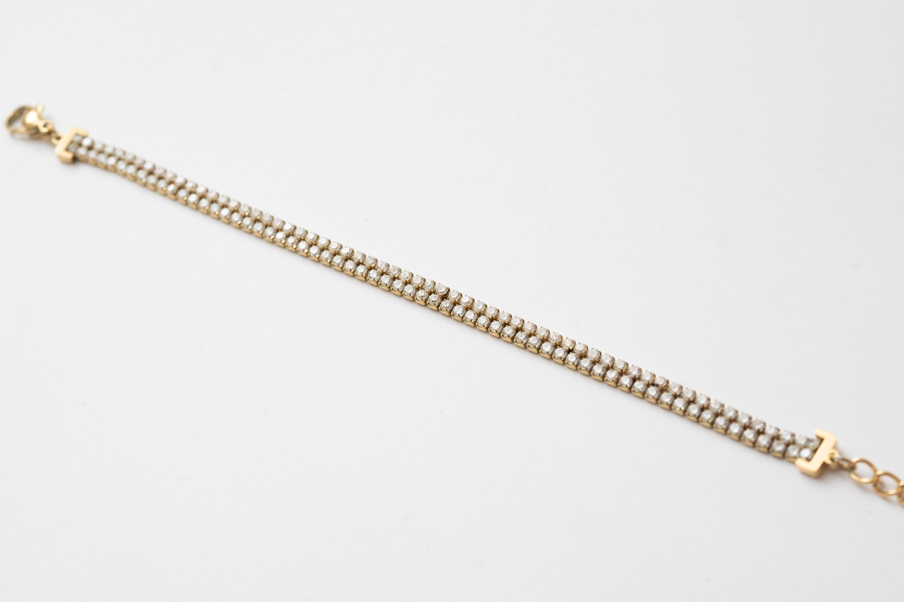 Double tennis bracelet