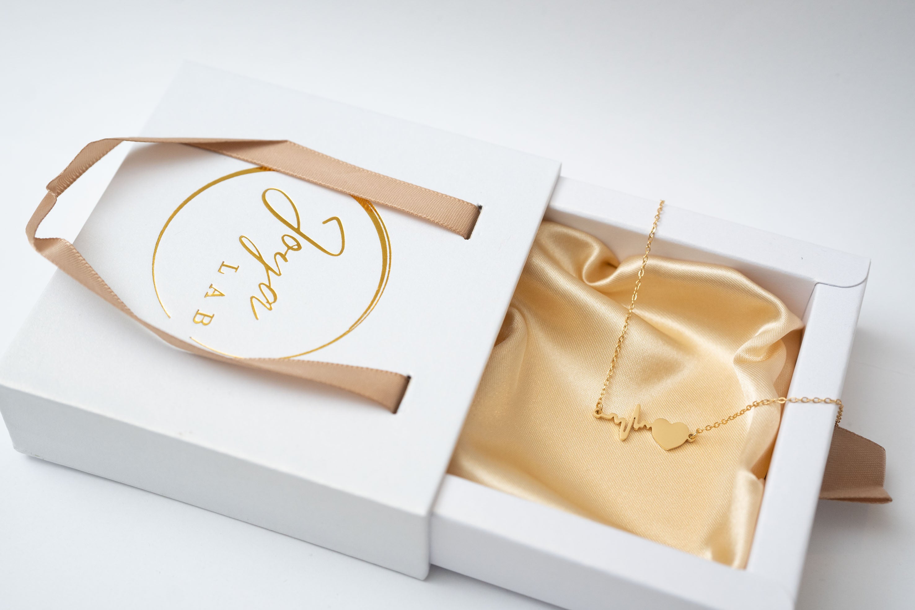 Collana con battito e cuore