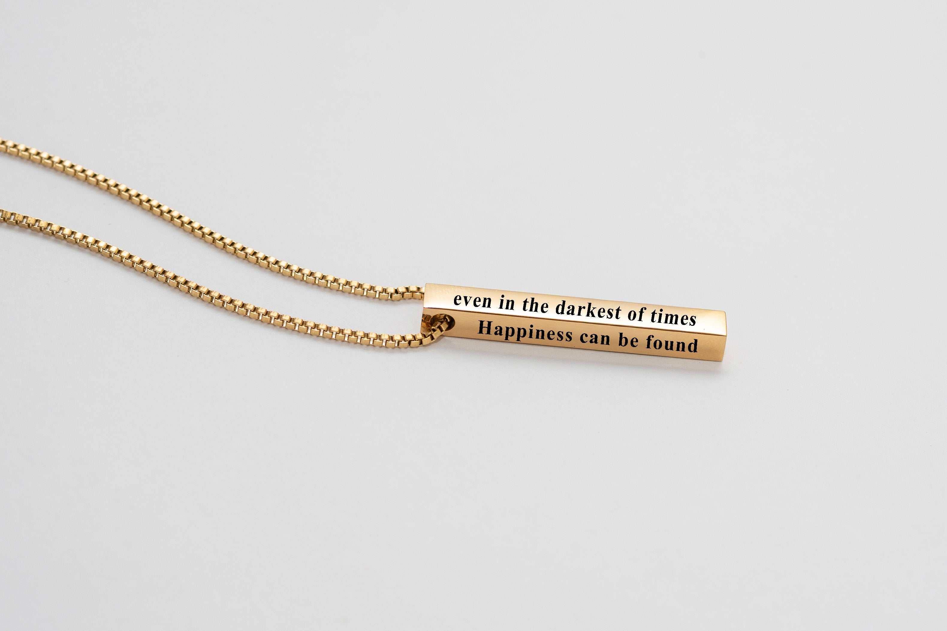 Collana 3D Versione Frase Silente ( INGLESE ) HP