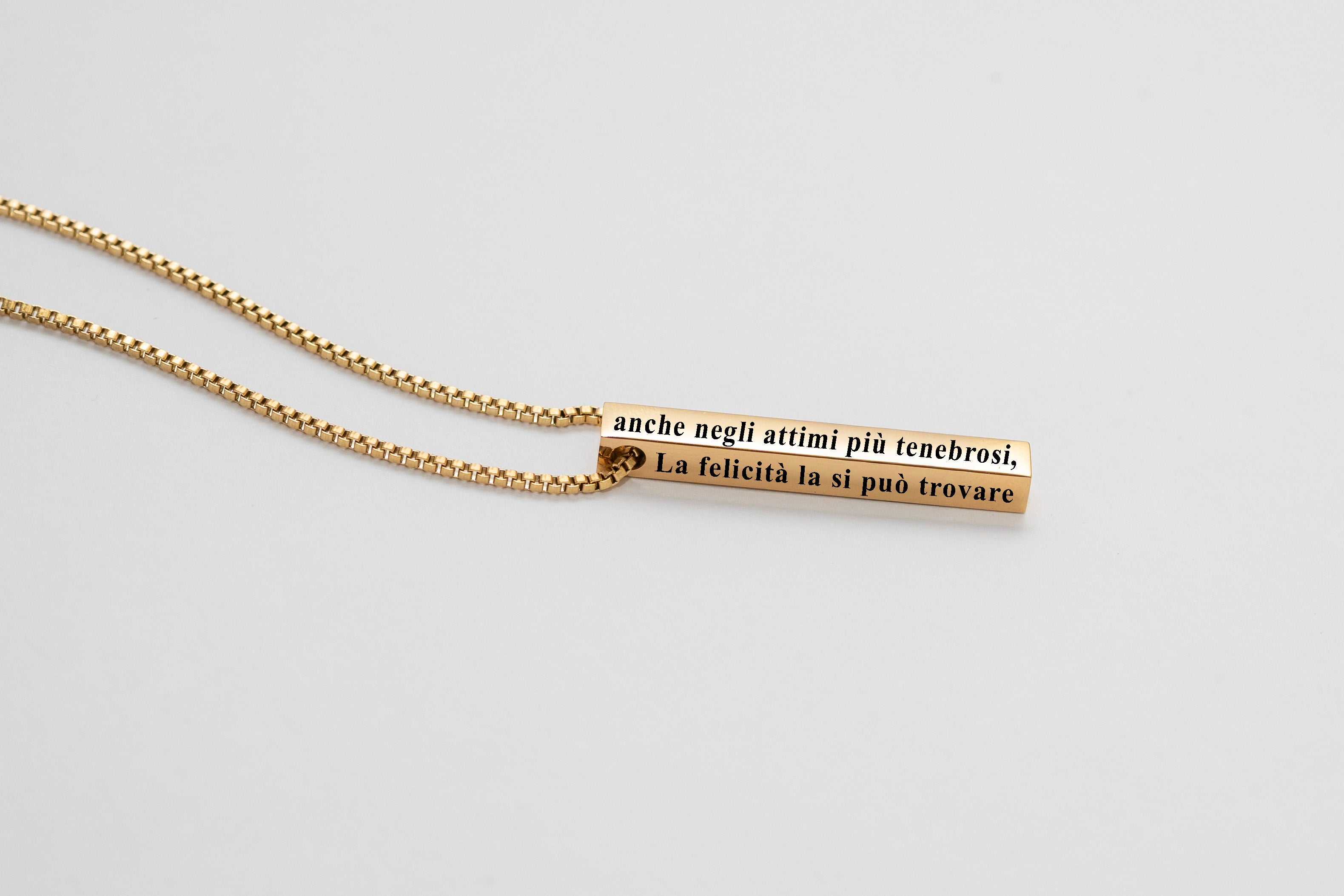 Collana 3D Versione Frase Silente HP