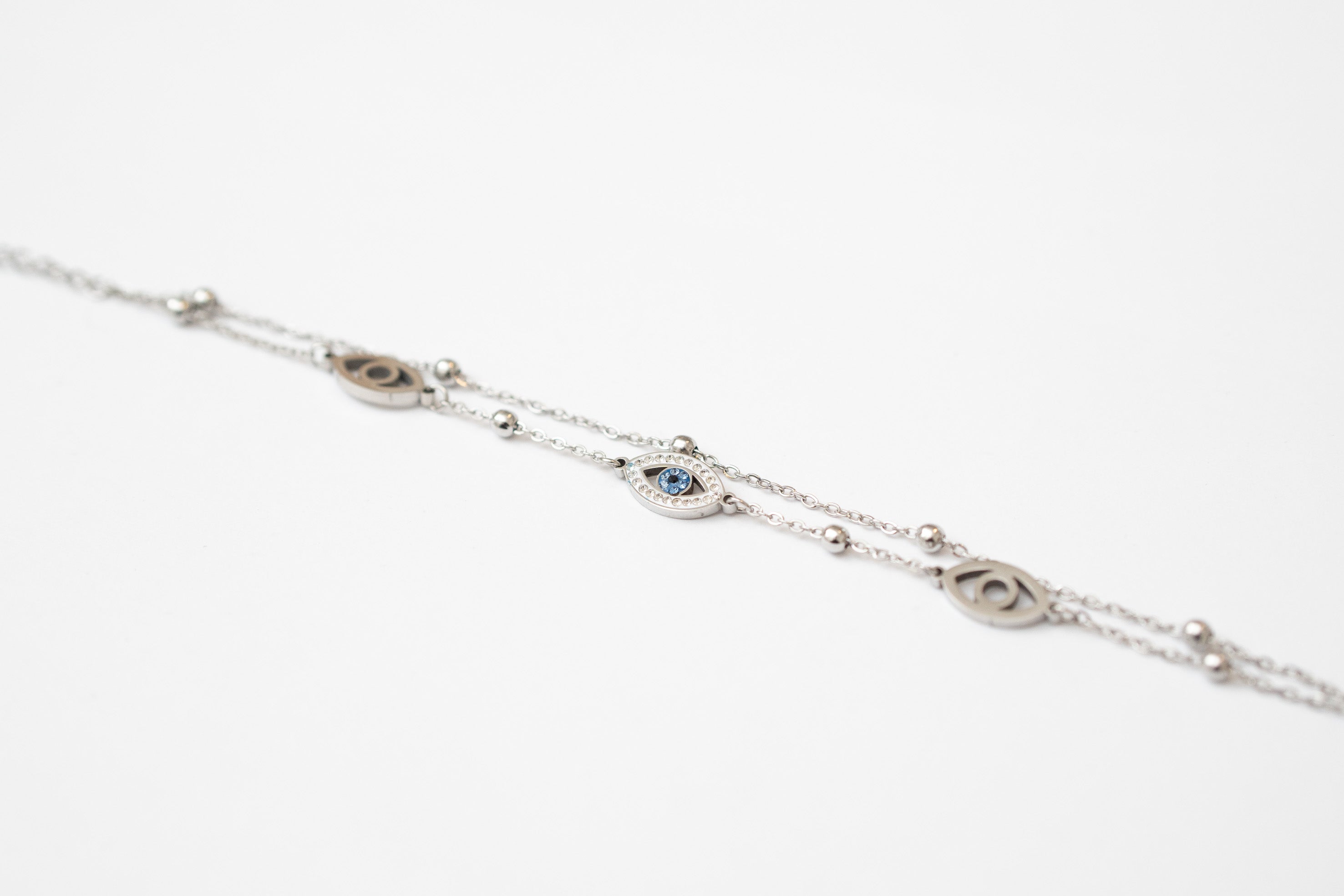 Bracciale con charm occhi